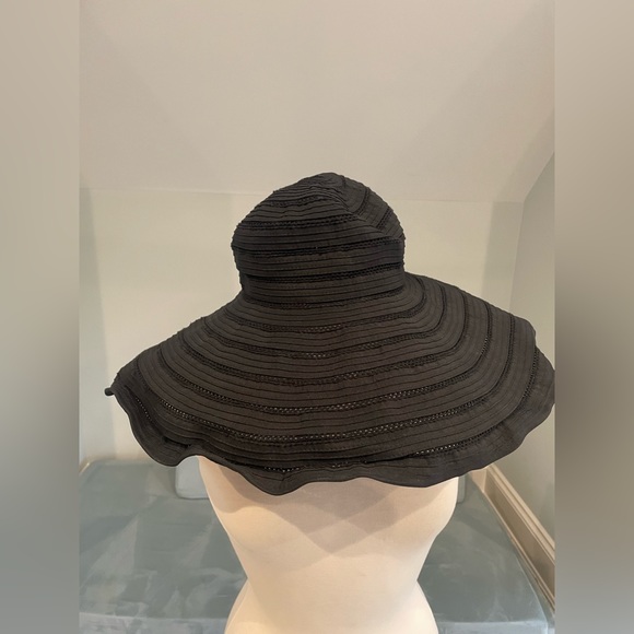 San Diego Hat Co. Sun Hat Packable Adjustable Black Breathable Sun Protection OS - Picture 2 of 5